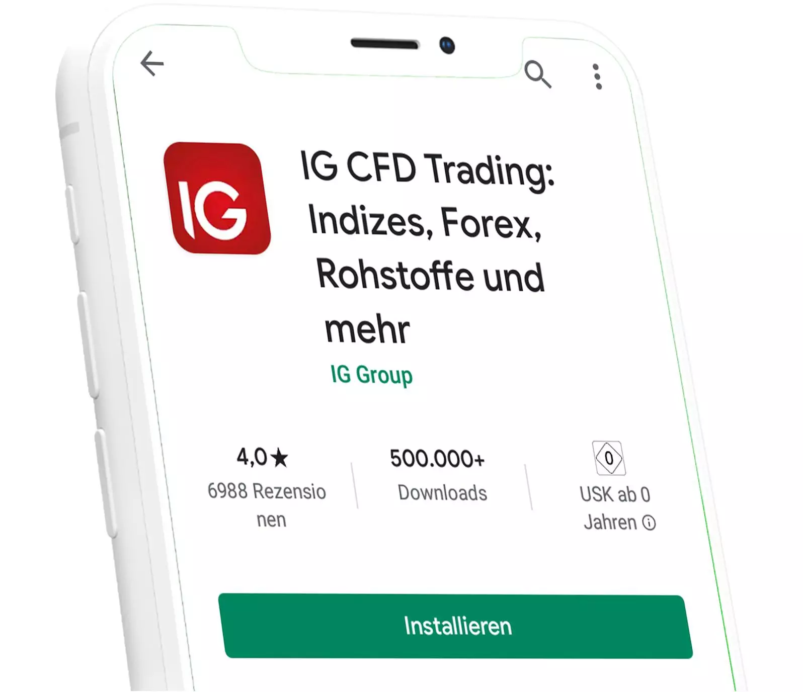 IG Trading-App